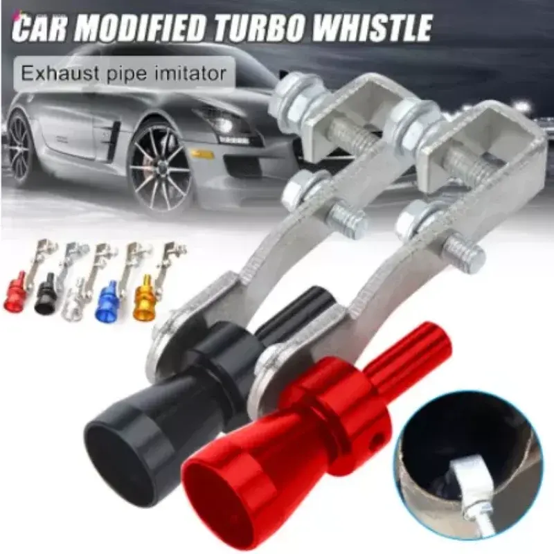Universal Turbo Sound Simulator Whistle Car Exhaust Pipe Whistle Vehicle Sound M