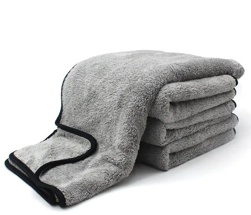 Microfiber Towel 75*35cm Car Wash Cloth Auto Cleaning Door Window Care Thick Str
