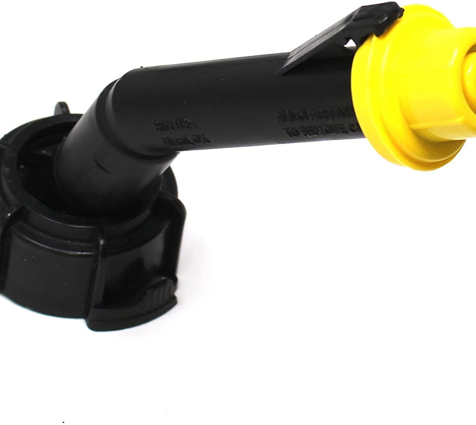 Thumbnail: Ethyie 10 Pack Replacement YELLOW SPOUT CAPS Top Hat Style fits # 900302 90..