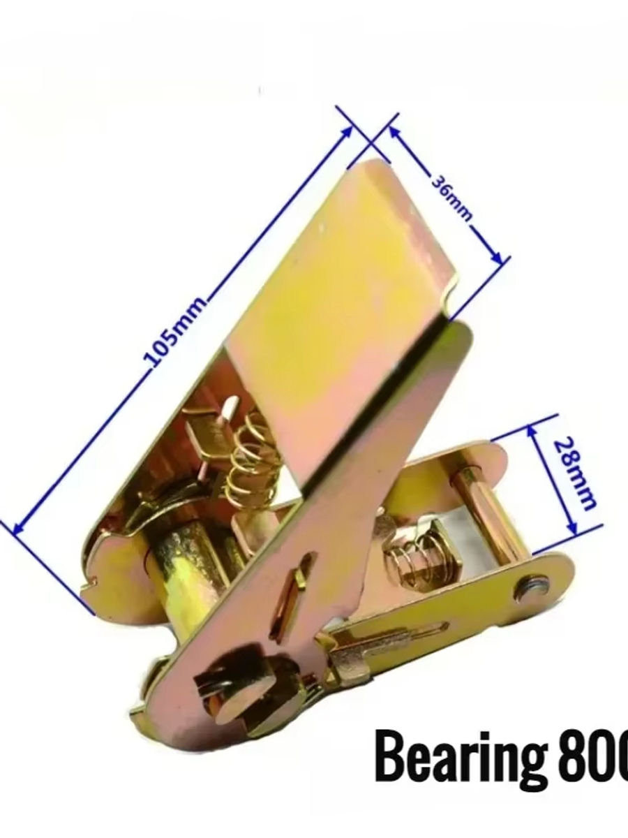 Thumbnail: 5m Cargo Strap Ratchet Tensioner Freight Car Fixed Tightener Tighten Rope For Lu
