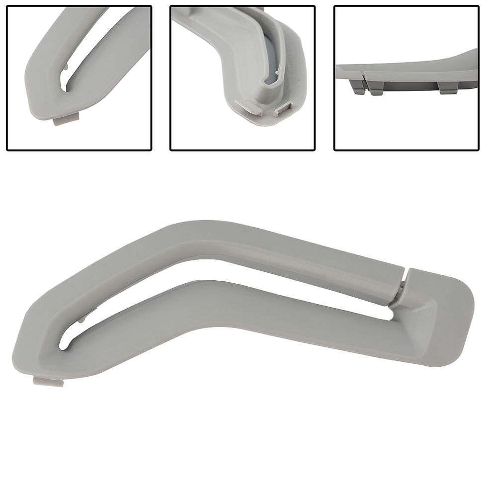 Thumbnail: 1x Front Left Seat Belt Retractor Guide Ring Belt Selector Gate Seat Belt Trim C