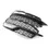 Thumbnail: Left Right Front Bumper Fog Light Grille Grill Honeycomb Mesh Lamp Cover For Aud