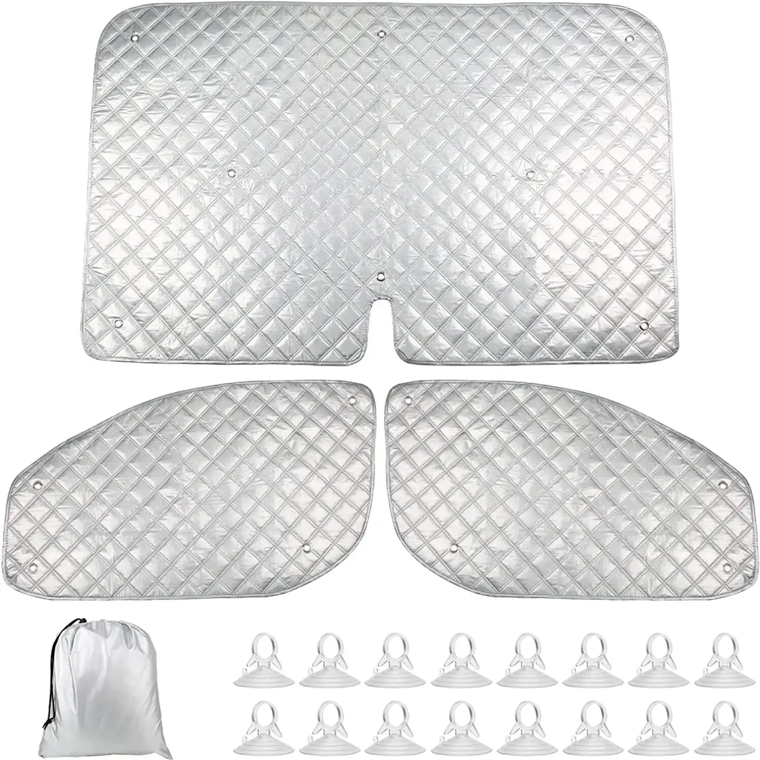 Can Sunshades for Ford Transit Custom MK8 2012-2022 Internal Thermal Blinds Wind