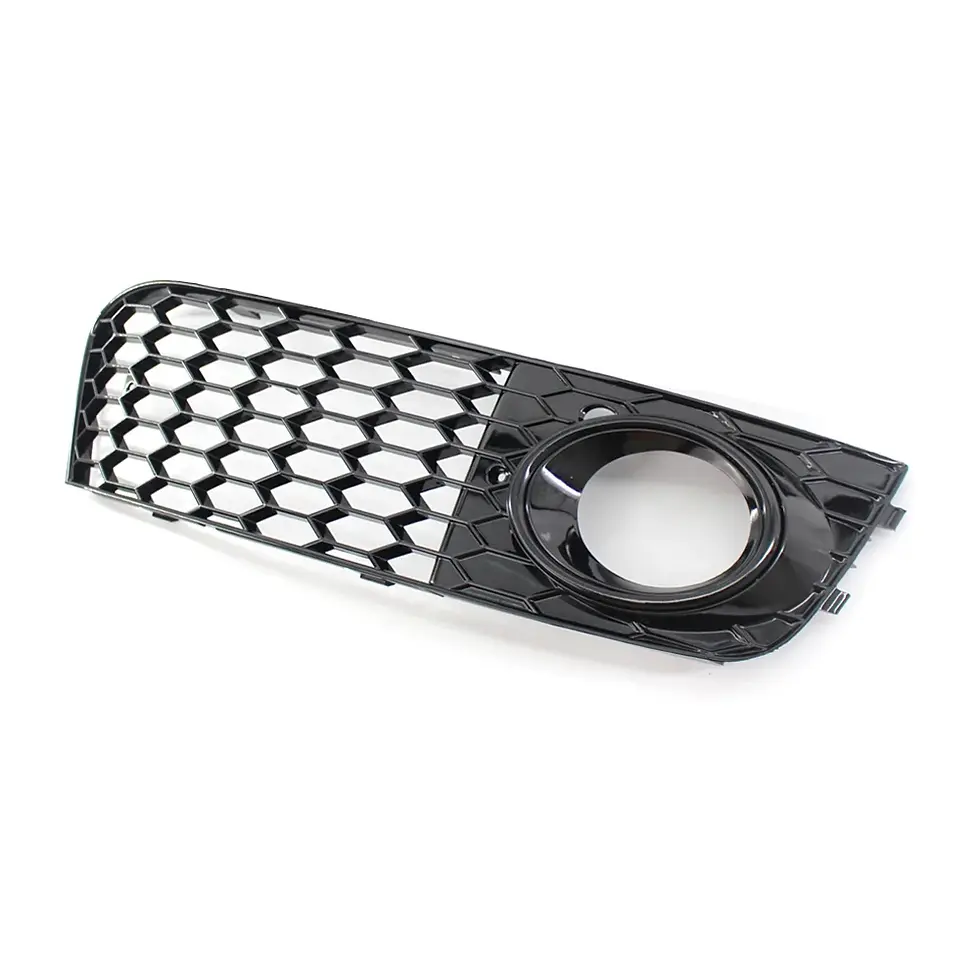 Thumbnail: 1 Pair Car Front Bumper Fog Lamp Grille Left Right Car Front Fog Light Grille Co