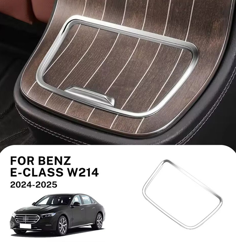 Thumbnail: Car Center Console Control Panel Frame Decoration Edge Trim For Mercedes-Benz W2