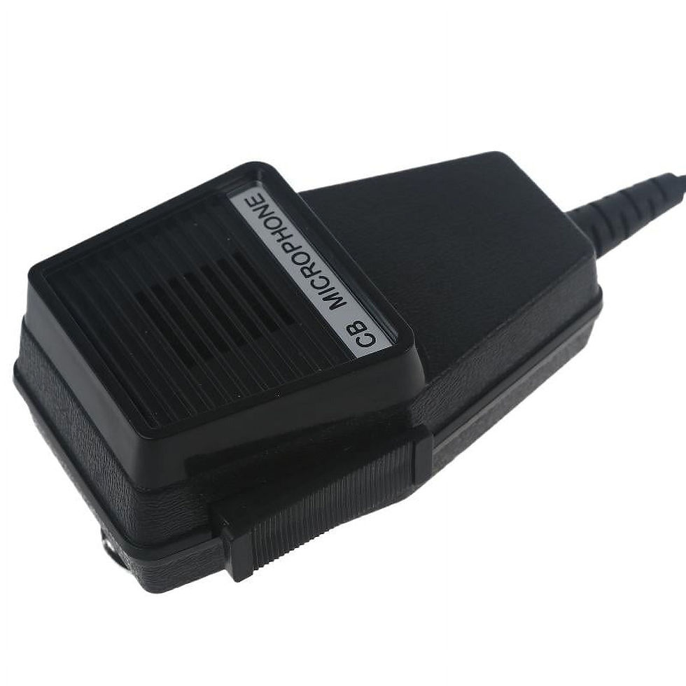 Thumbnail: MANNYA Black CB Microphone 4 Pin Connector Mic Speaker for Cobra for Supers..