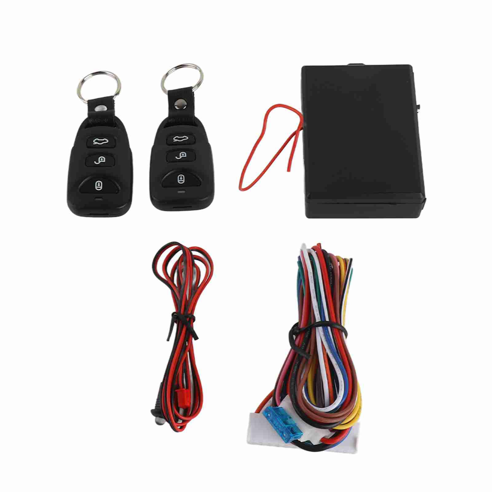 Keyless Car Entry System 3 Buttons Universal Car Door Lock Remote Central Kit wi