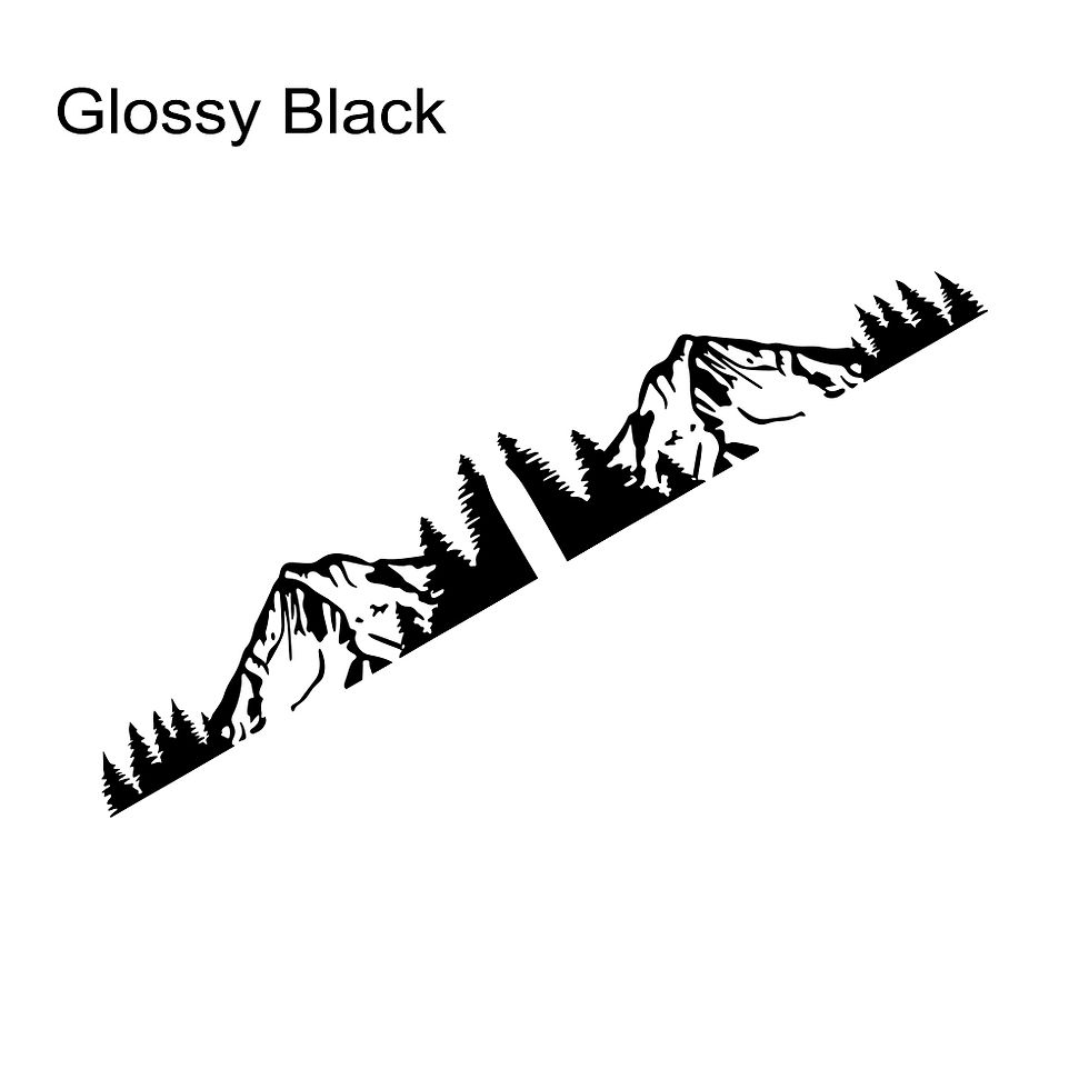 Thumbnail: Mountain Styling Car Sticker For Audi BMW Ford Dacia Renault Kia Ford Hyundai Su