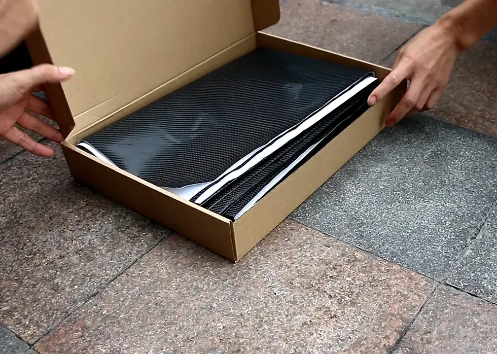 Thumbnail: Car Wrap Film 152cm*200cm 4D Carbon Fiber Vinyl Film Car Stickers Motorcycle Tru