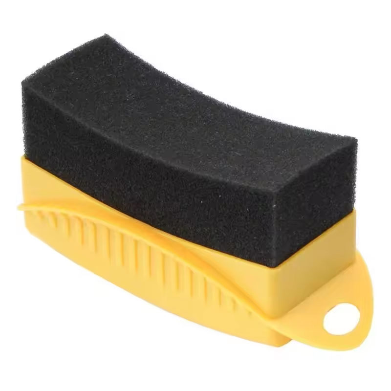 Thumbnail: Waxing Sponge Car Wheel Polishing Brush With Cover ABS Washing Cleaning Tire Con