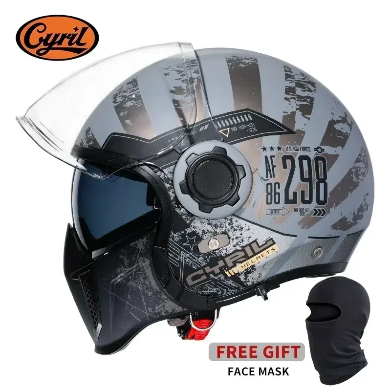 Thumbnail: Full Face Open Face Motorcycle Helmet Double Lens Modular Helmets DOT ECE APPROV