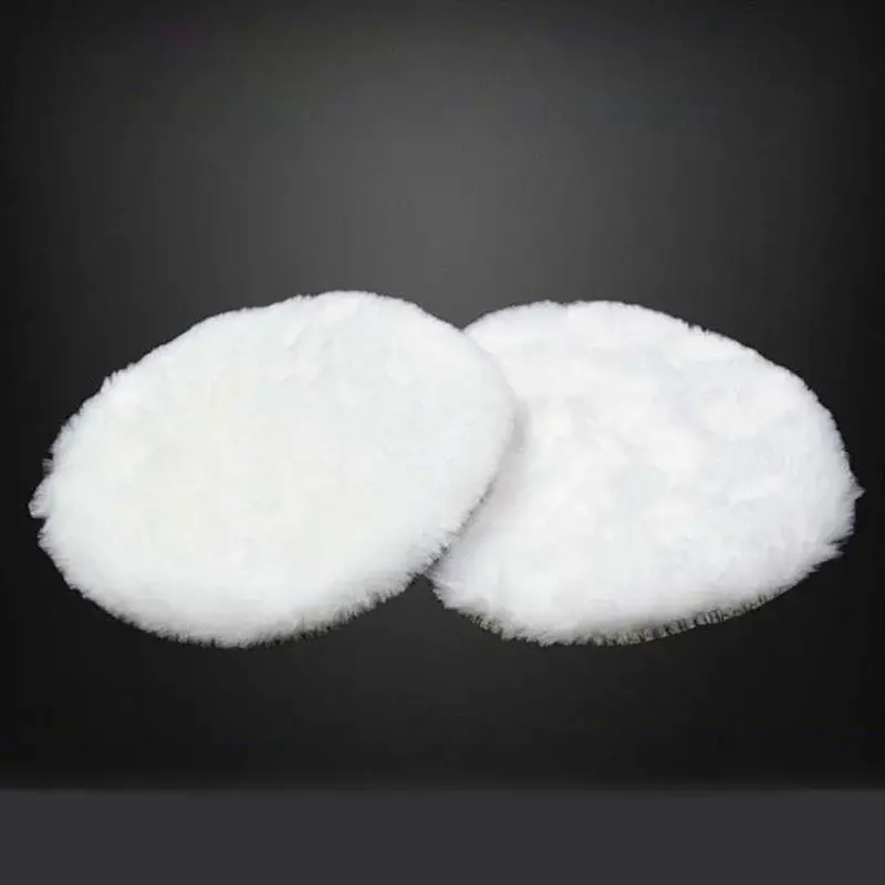 Thumbnail: Universal Car Polish Pad 3/4 /5/6/7 Inch Soft Imitated Wool Polishing Disc Car B
