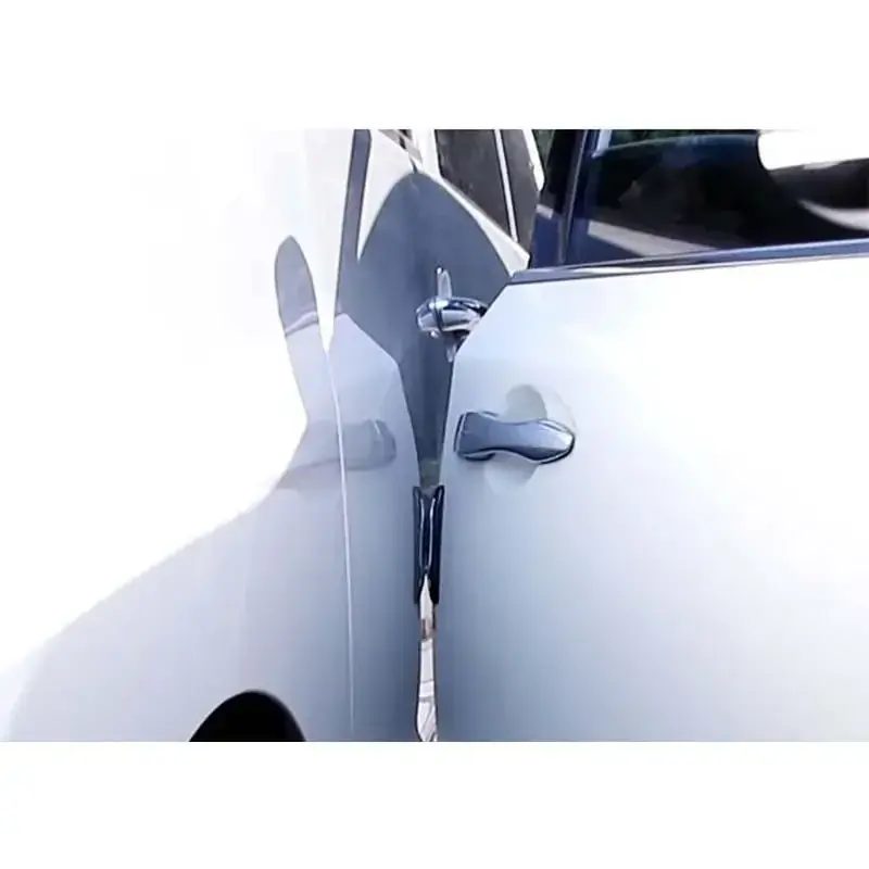 Thumbnail: 4 Pcs / Set Anti-Collision Car Door Protection Strips Scratches Universal Car Do