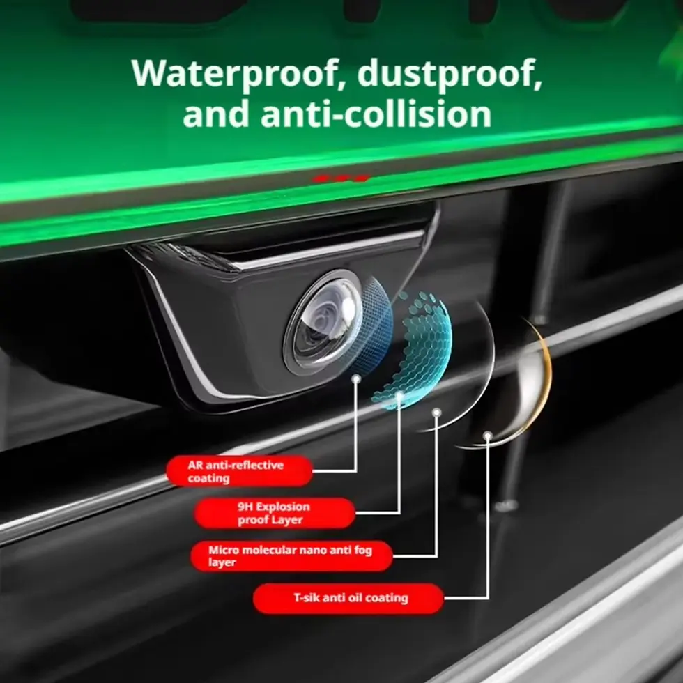 Thumbnail: New Car Camera Lens 360 Panoramic Camera Protective Cover Anti-Scratch Dustproof