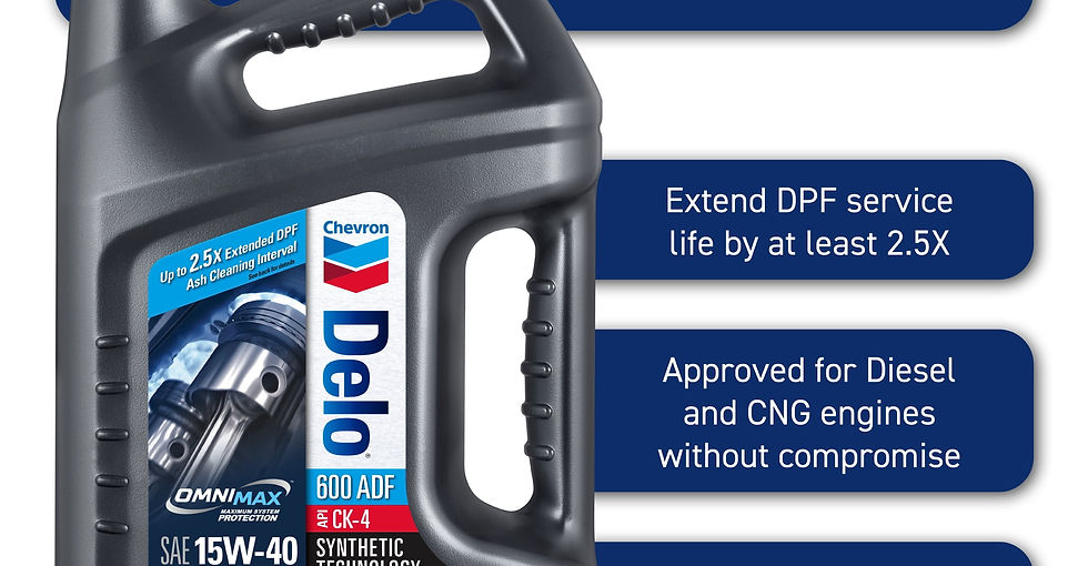 Thumbnail: Chevron Delo 600 ADF 15W40 Heavy Duty Diesel Motor Oil 1 Gallon