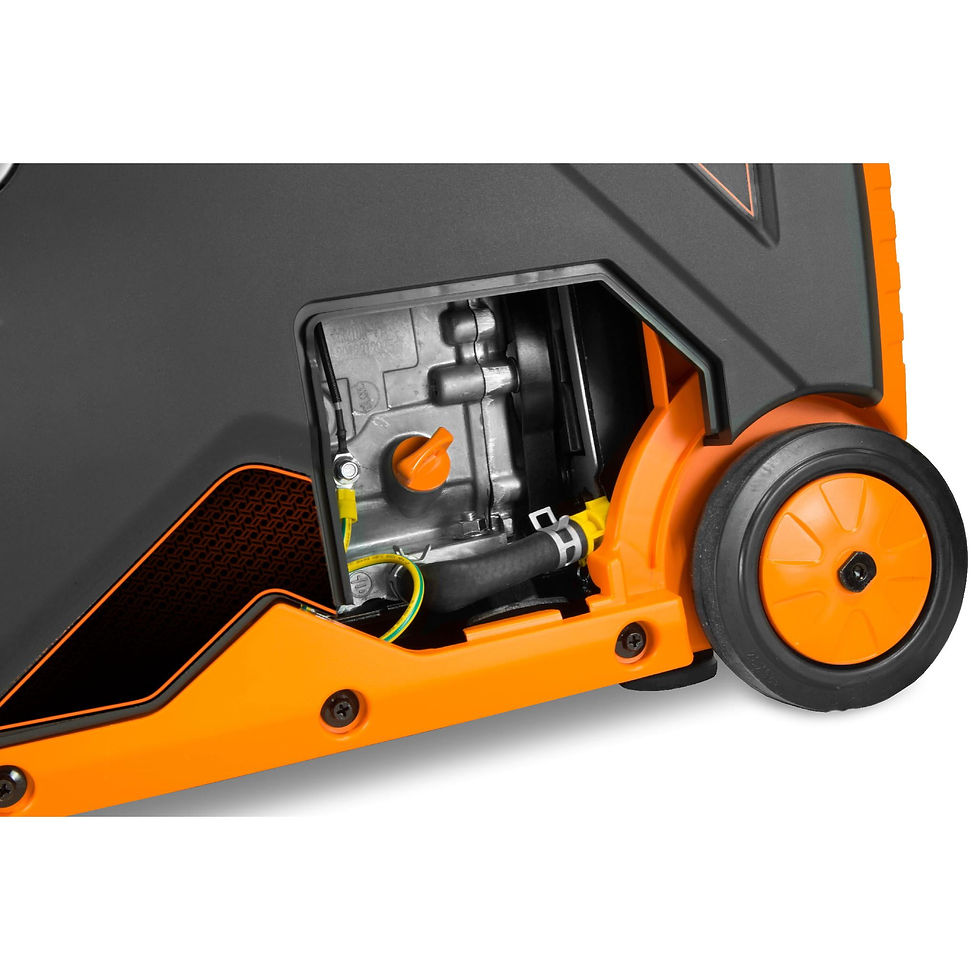 Thumbnail: WEN Super Quiet 4500-Watt Electric Start Dual Fuel RV-Ready Portable Invert..