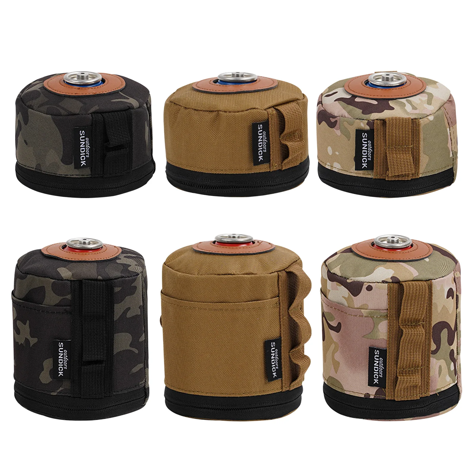 Camping Gas Can Protective Cover CottonLinen Outdoor Gas Tank Case Anti-Fall Fue