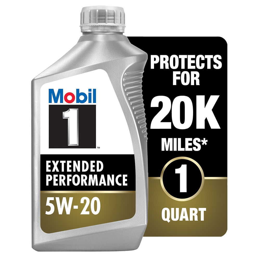 Mobil 1 Extended Performance Full Synthetic Motor Oil 5W-20, 1 Quart