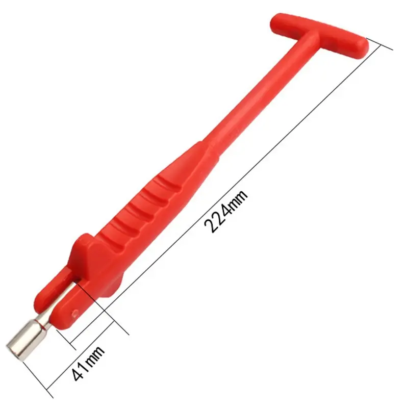 Thumbnail: Car Tire Valve Stem Puller Tube Metal Tire Repair Tools Metal Car Puller Wheel T