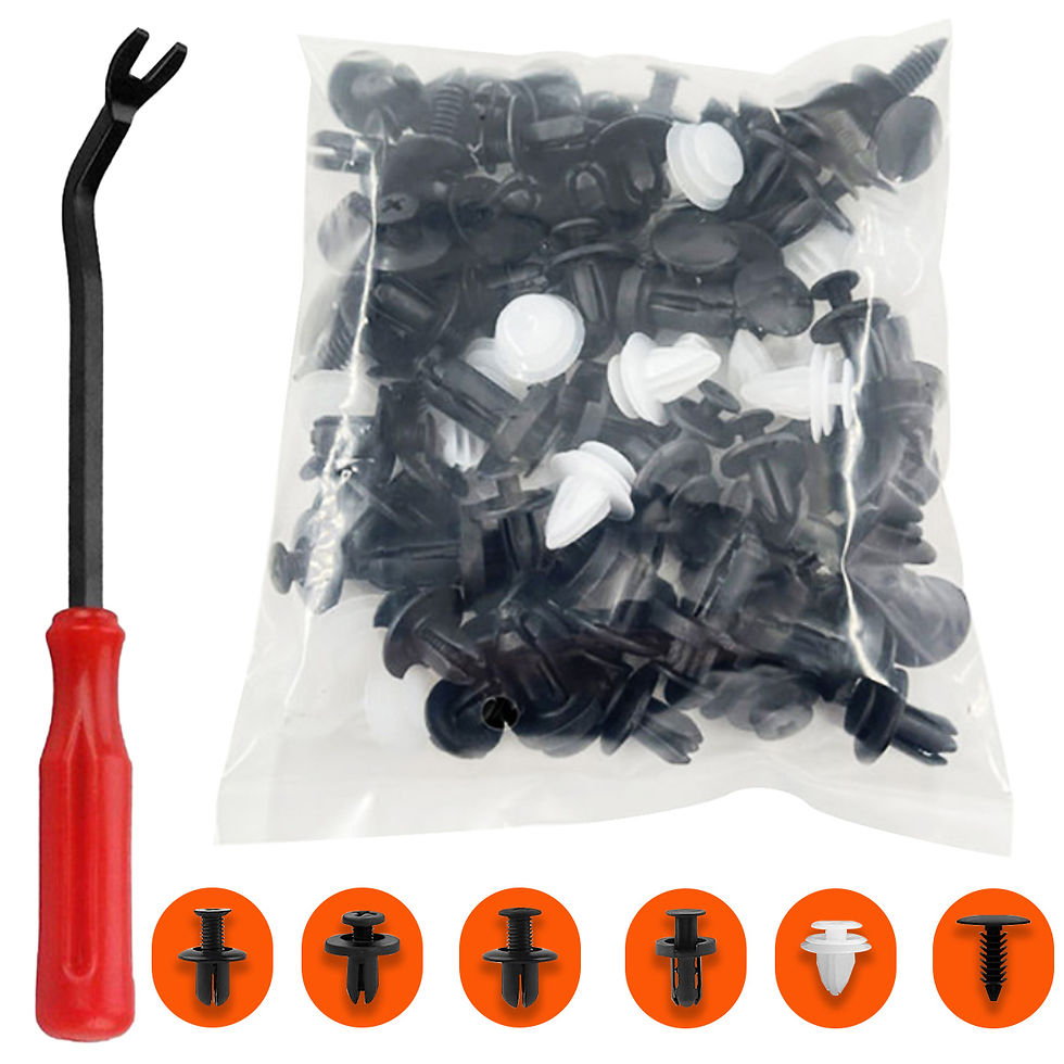 Thumbnail: Bumper Retainer Clips Car Plastic Rivets Fasteners Push Retainer Kit Most Popula