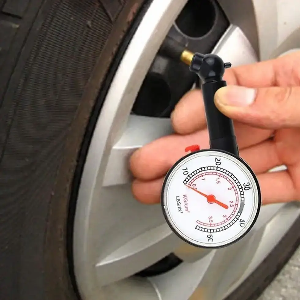 Thumbnail: Auto Truck Racing Car Tire Air Pressure Gauge Automobile Tyre Meter Vehicle Test