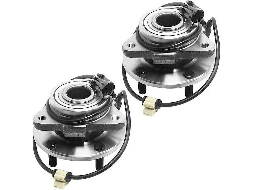 Thumbnail: Front Wheel Hub Assembly Set - Compatible with 1998 - 2005 Chevy Blazer RWD..