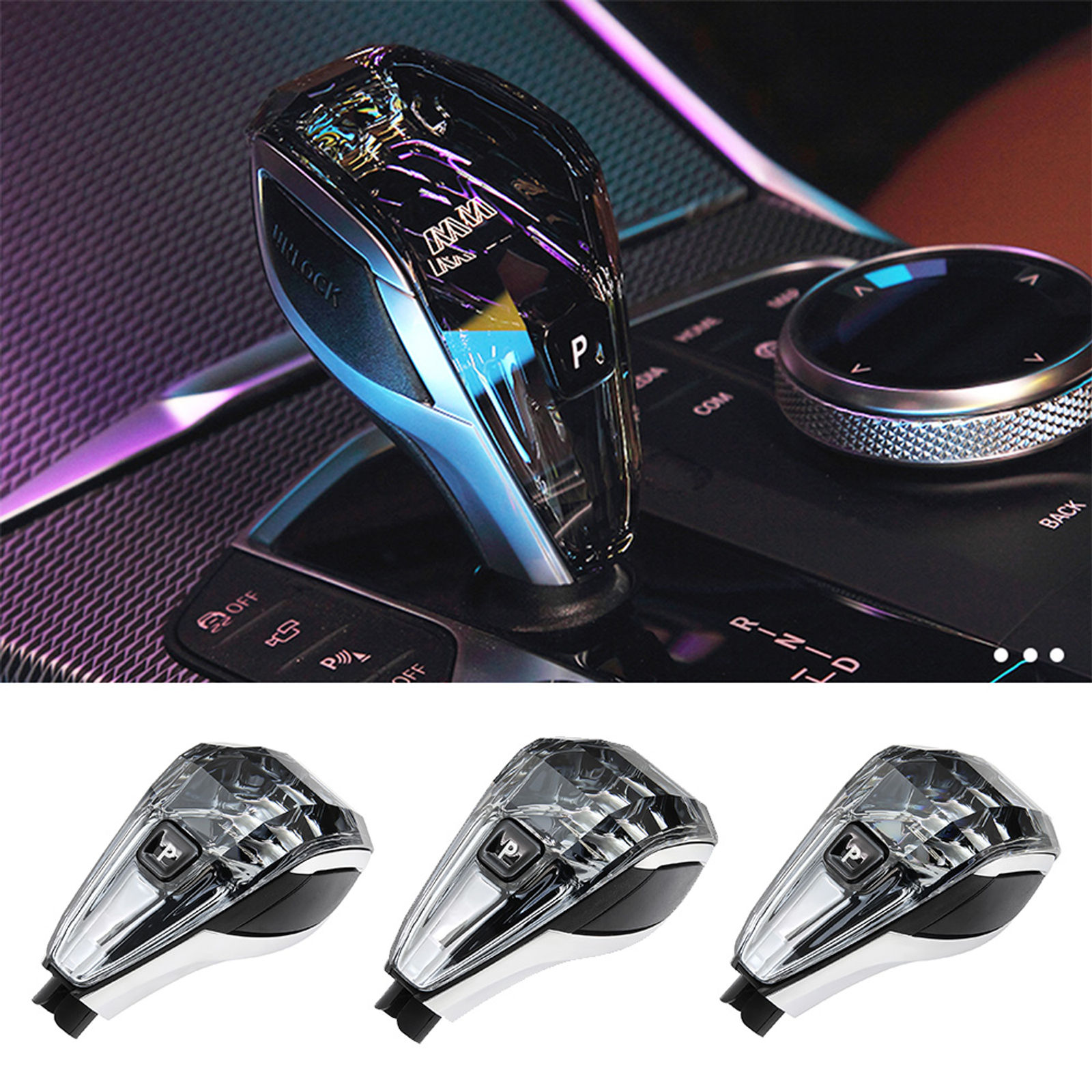 Crystal Gear Shift Knob Lever 3 4 8 Series X3 X4 X5 X6 X7 Z4 I4 G26 G20 G16 G01