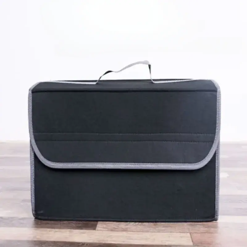 Thumbnail: Car Boot Storage Organizer Large Anti Slip Compartment Boot Storages Organizer F
