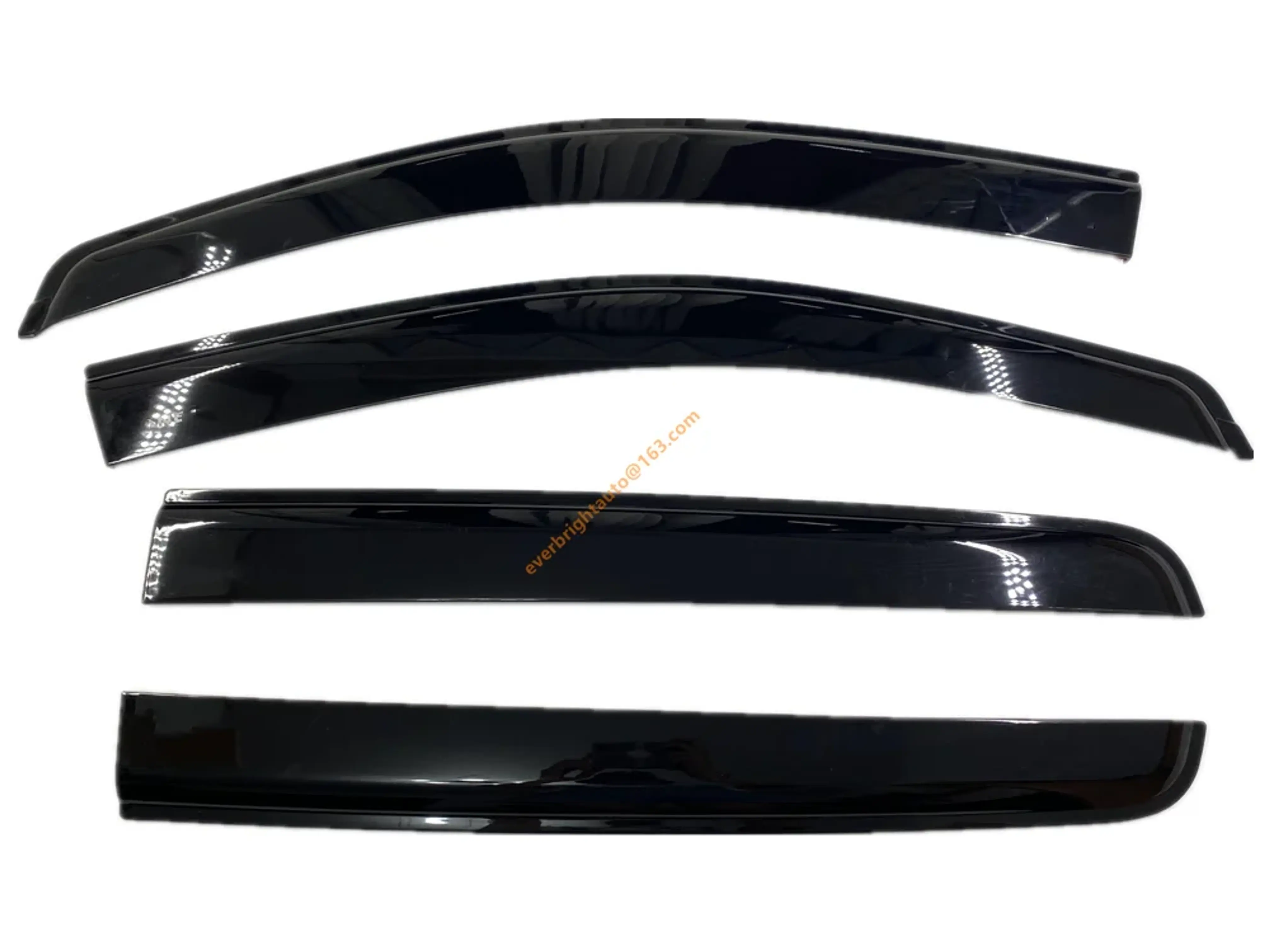 WEATHER SHIELD WINDOW VISOR RAIN GUARD FOR FORD RANGER 2022 2023 DUAL CAB 4 DOOR