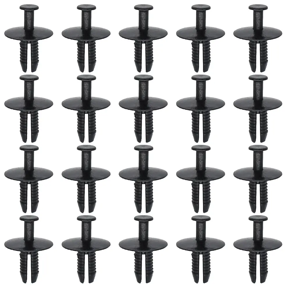 Thumbnail: 20x 7mm Bumper Fender Liner Wheel Arch Door Sill Clips For BMW E46 E93 E38 E65 E