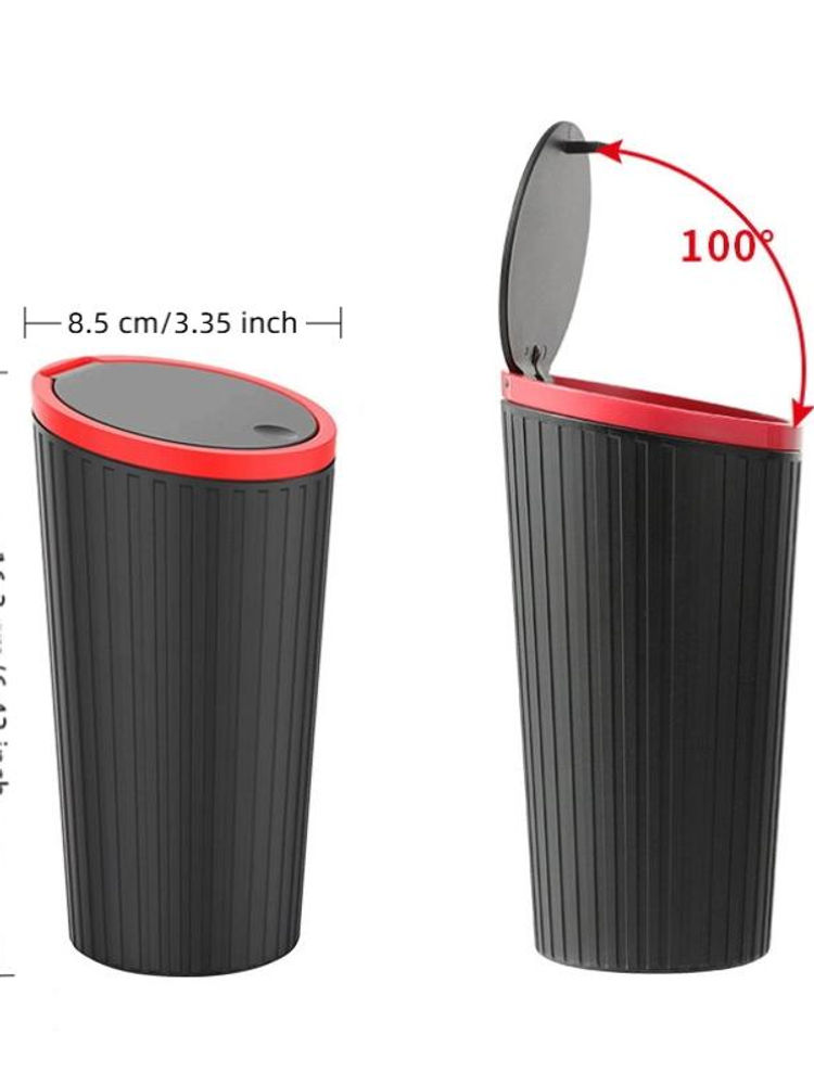 Thumbnail: Car Trash Bin Can Mini Auto Dust Organizer Car Interior Rubbish Bag Garbage Cont