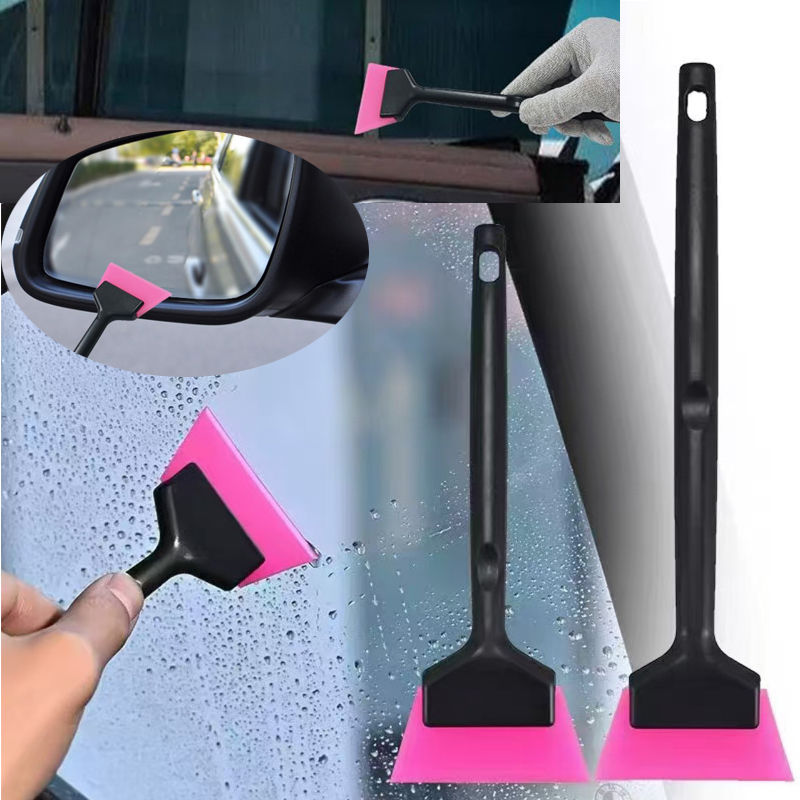 Mini Window Tint Squeegee Car Windshield Glass Quarter Squeegee Wiper Soft Rubbe
