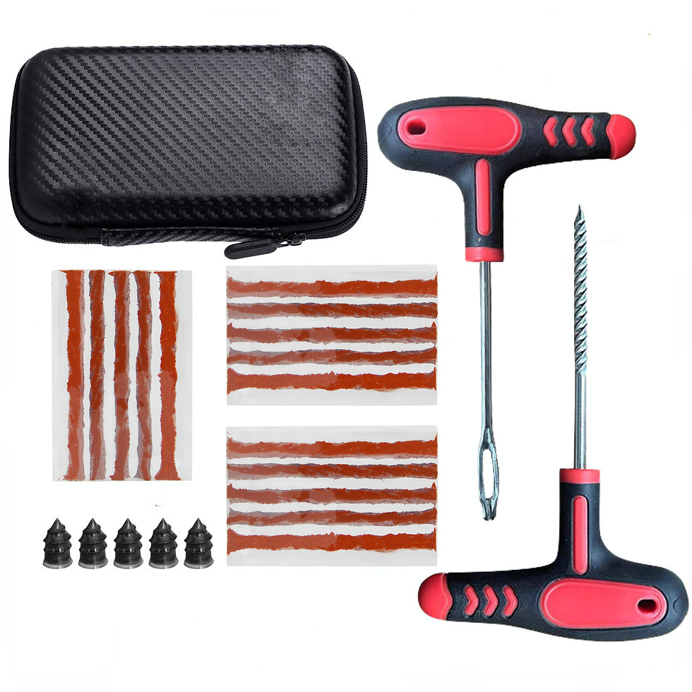 Thumbnail: New Car Tire Repair Kit Puncture Plug Tools Tyre Puncture Emergency for Universa