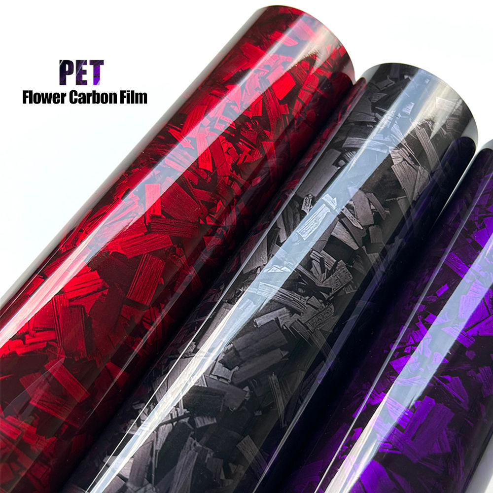 High Quality Carbon Fiber Vinyl Film Self Adhesive Auto Tuning Vinyl Car Body Fi