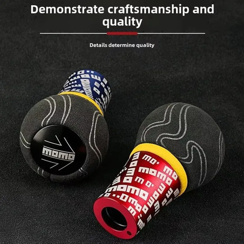 MOMO ULTRA Gear Shift Knob Graffiti Aluminum Suede Manual