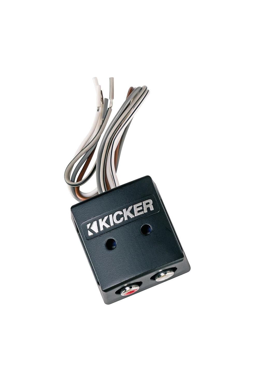 Thumbnail: Kicker 46KISLOC K-Series 2-Channel Speaker Wire-to-RCA Line Output Converte..