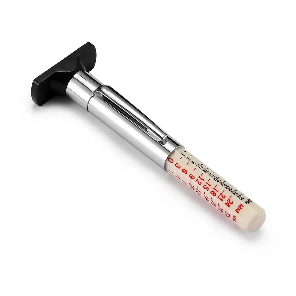 Thumbnail: EAFC Tyre Measuring Pen Color Coded Universal Tyre Tread Depth Measuring Tool Cy