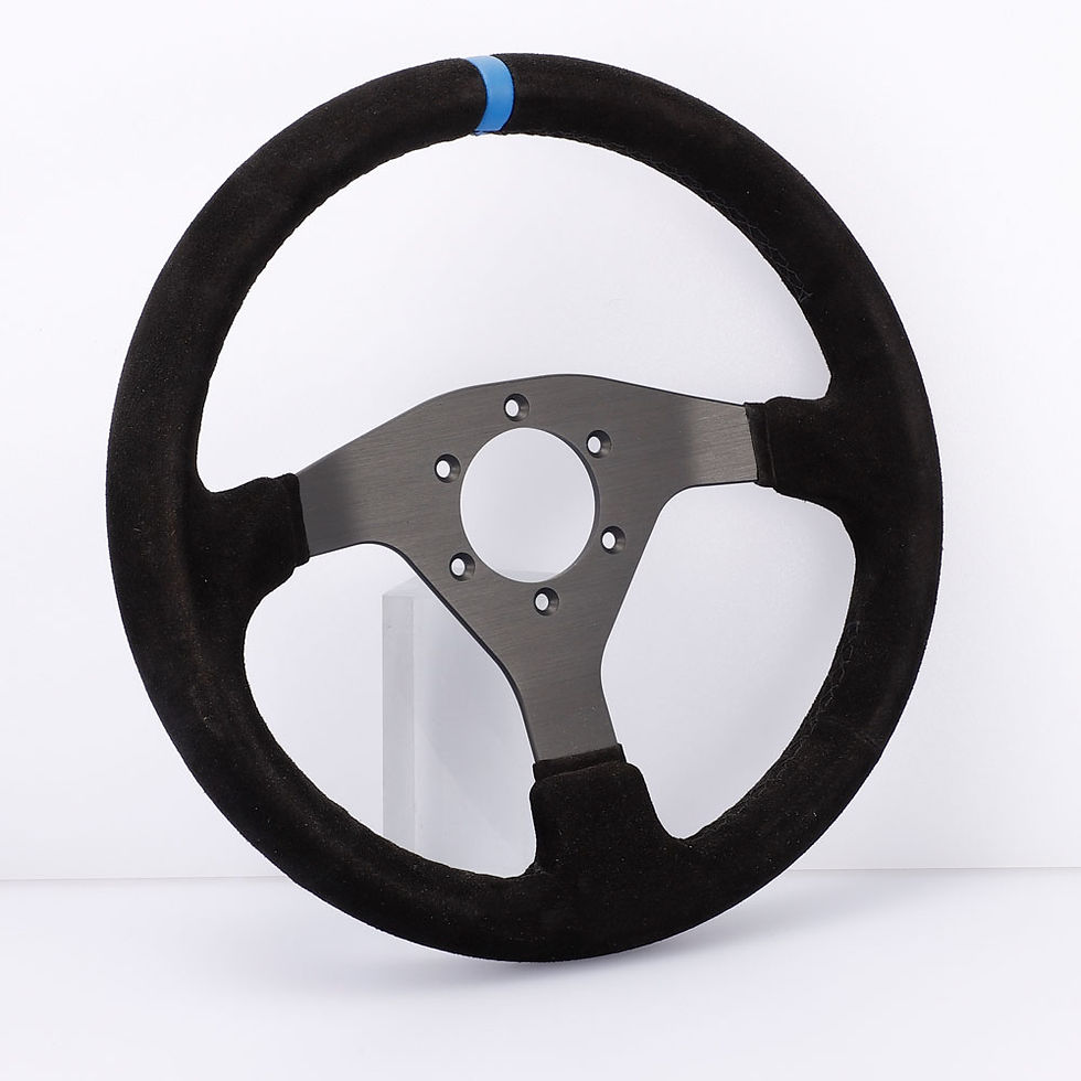 Thumbnail: 320mm Sport Steering Wheel Racing Simulator Controller Rims Flat Drift 12inch Su