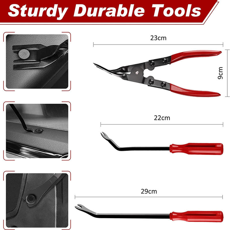 Thumbnail: Car Interior Disassembly Tool Trim Removal Tools Kit Auto Removal Tool Kit Door