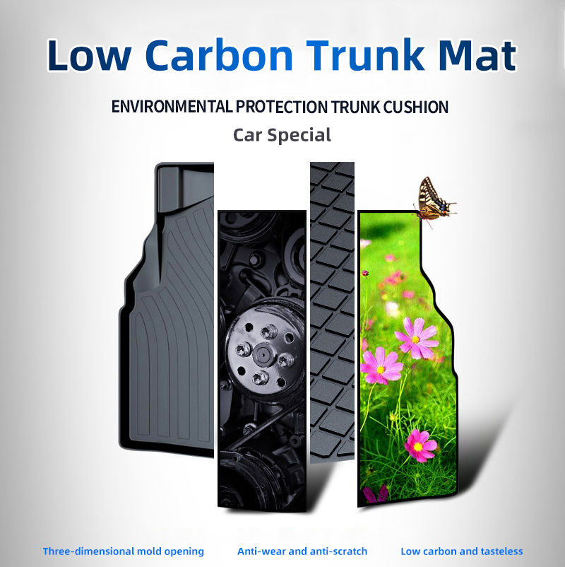 Thumbnail: Car Trunk Mats for Volkswagen ID 4 Accessories 2021 2022 2023 VW ID4 Waterproof