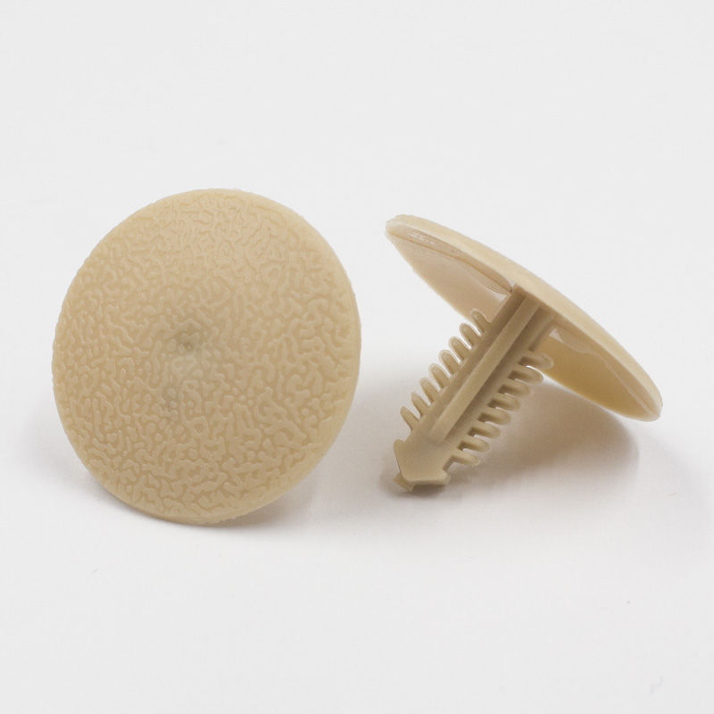 Thumbnail: 20PCS Vehicle Universal Gray Beige Black Plastic Door Bumper Push Rivets Clip 6.