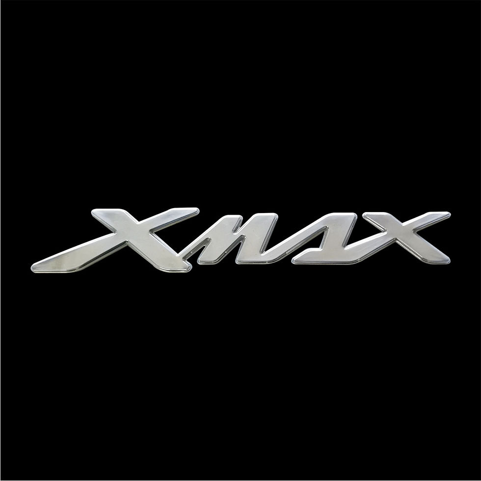 Thumbnail: For Yamaha X-MAX XMAX 125 250 300 400 Side 3D Stickers Emblem Fender Oil Fuel Ta