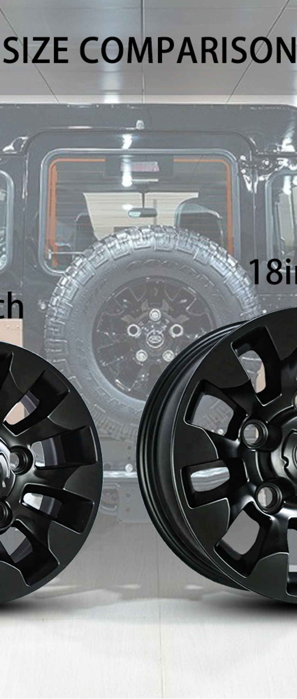 For Land Rover Defender alloy wheel rims Size16x7.0 18x8.0 4x4 Vehicle Auto Part