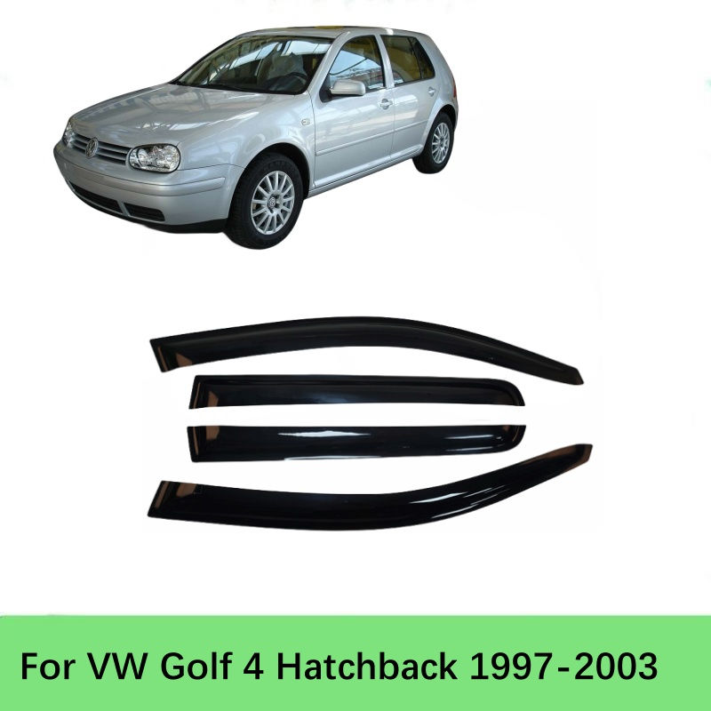 For VW Golf 4 MK4 Hatchback 1997-2003 Car Styling Accessories Window Visor Defle