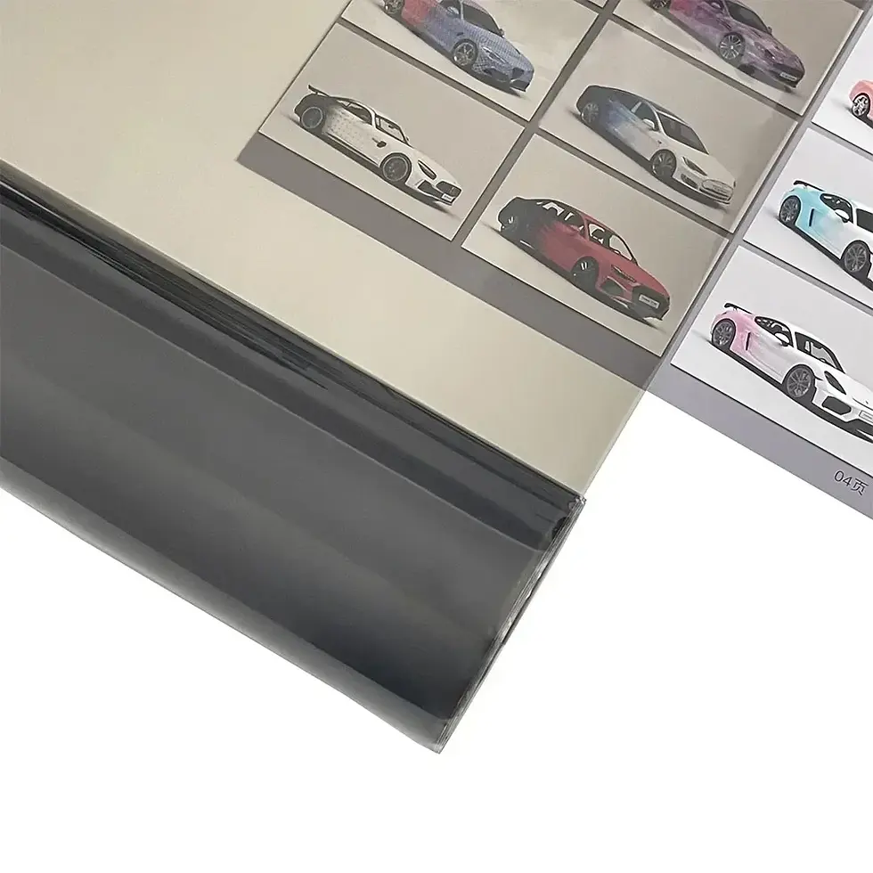 Thumbnail: 30*200cm Car Headlight Tint Fog Light Taillight Smoke Black Tint Vinyl Stickers