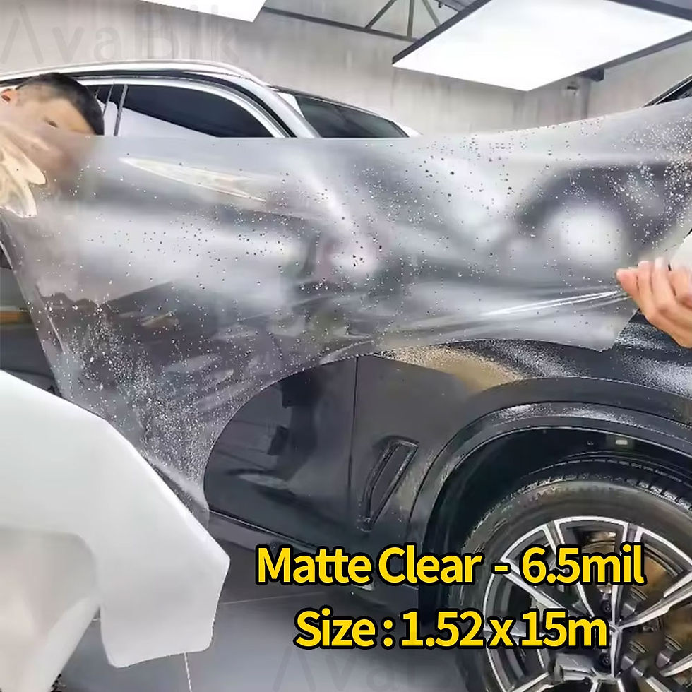 Thumbnail: 30CM x50/100/300CM Auto Stickers Matte Transparent TPU TPH PPF Foil Wrapping Sel