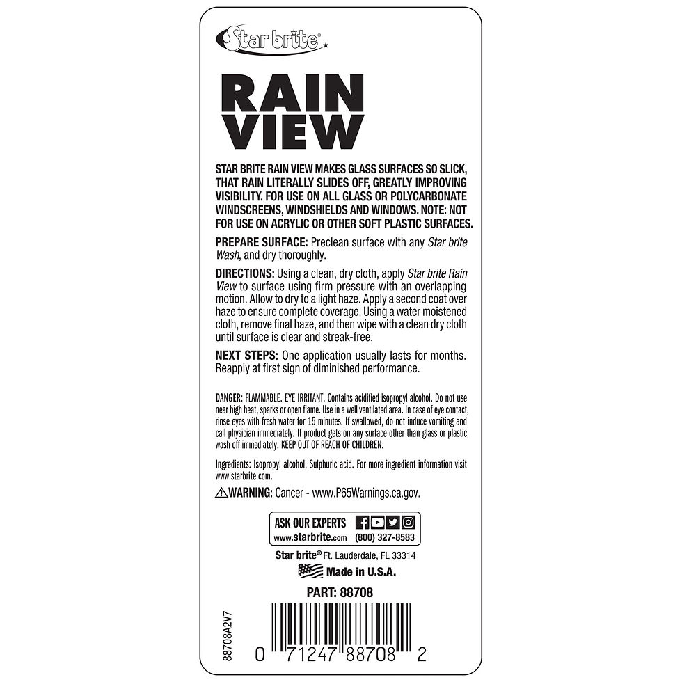 Thumbnail: Star Brite  88708; Rain View 8 Oz