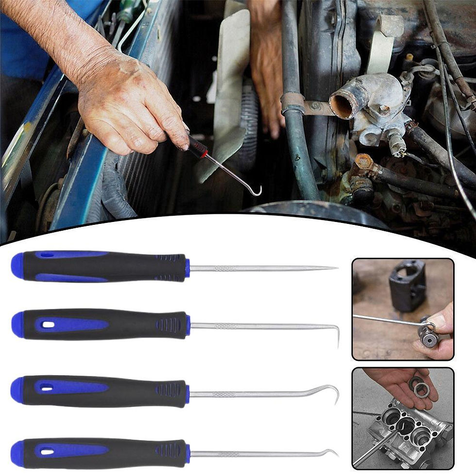Thumbnail: 4Pcs Car Vehicle Oil Seal Screwdrivers Pick And Hook Set For Oil Seal Screwdrive