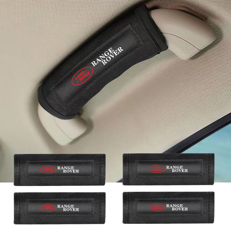 Car Door Handle Inner Roof Handrail Protector Covers For Land Rover Discovery Ra