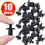 Thumbnail: 8mm Hole Door Rivet Plastic Clip 100/50/5pcs Fasteners Black Cars Lined Cover Ba